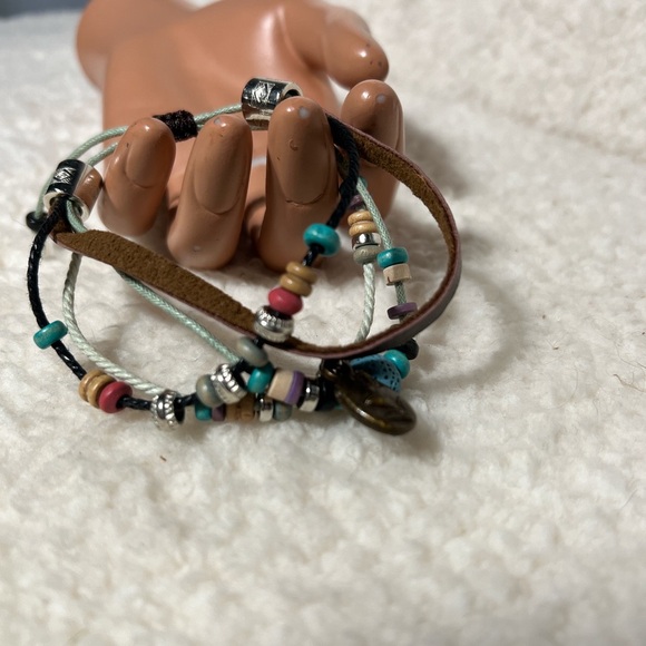 Bracelet 8 mm Natural lava rock - Picture 7 of 8